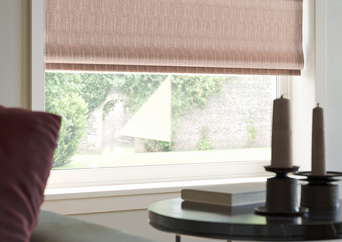 Braemar, Sirocco Red - Twist&Fit Roman Blind - Image 5